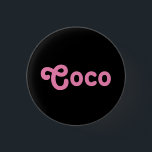 Badge Rond 2,50 Cm Bouton Coco<br><div class="desc">Bouton Coco</div>