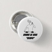 Badge Rond 2,50 Cm Bouton Como Se Dice Slaps (Devant & derrière)