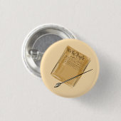 Badge Rond 2,50 Cm Bouton Constitution (Devant & derrière)