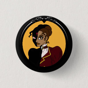 Badge Rond 2,50 Cm Bouton couleur Mina Harker