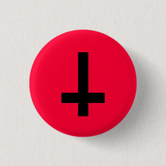 Badge Rond 2,50 Cm Bouton croisé