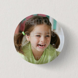 Badge Rond 2,50 Cm Bouton customisé d'anniversaire de photo