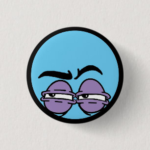 Badge Rond 2,50 Cm Bouton cynique de bébé