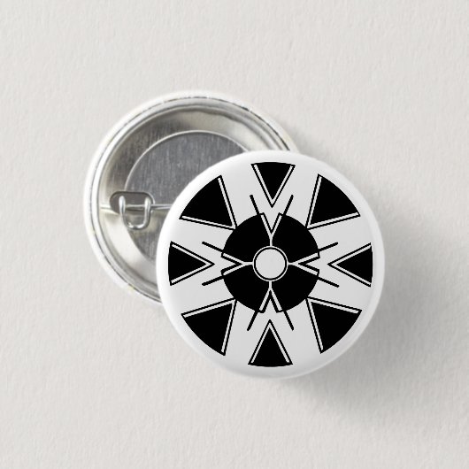 Badge Rond 2,50 Cm Bouton d'🇺 Apache Knife® 🇸 Mountain Spirits (Devant & derrière)