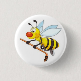 BADGE ROND 2,50 CM BOUTON D'ABEILLE