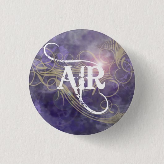 Badge Rond 2,50 Cm Bouton d'air (Devant)