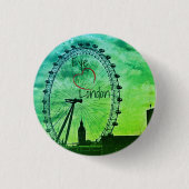 Badge Rond 2,50 Cm Bouton d'amusement Accessoire Travel London Englan (Devant)