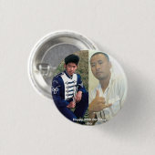 Badge Rond 2,50 Cm Bouton d'anniversaire - customisé (Devant & derrière)