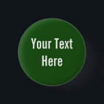 Badge Rond 2,50 Cm Bouton d'Arrière - plan vert personnalisé<br><div class="desc">Ce produit est simple à customiser — il suffit de modifier le texte sous la section "Personnaliser" ci-dessus. D'autres options de personnalisation comme les styles de police,  les couleurs et d'autres options d'édition sont disponibles lorsque vous cliquez sur le bouton "Customiser" ci-dessus.</div>