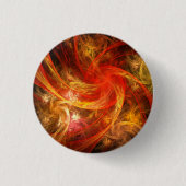 Badge Rond 2,50 Cm Bouton d'art Abstrait Firestorm Nova (rond) (Devant)