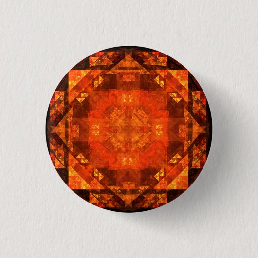 Badge Rond 2,50 Cm Bouton d'art Abstrait (rond) (Devant)