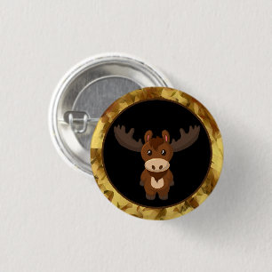 Badge Rond 2,50 Cm Bouton d'art orignal