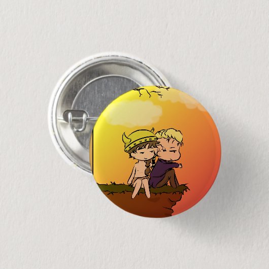 Badge Rond 2,50 Cm Bouton d'Athelnar (Devant & derrière)