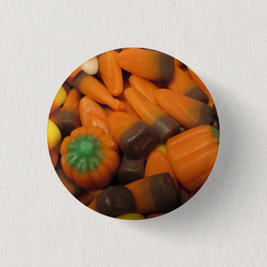 Badge Rond 2,50 Cm Bouton d'automne de maïs (Devant)