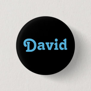 Badge Rond 2,50 Cm Bouton David
