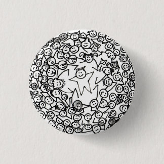 Badge Rond 2,50 Cm Bouton de 101 amis