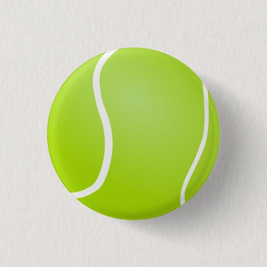 Badge Rond 2,50 Cm Bouton de balle de tennis (Devant)