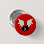 Badge Rond 2,50 Cm Bouton de batte de vampire mini (Devant & derrière)