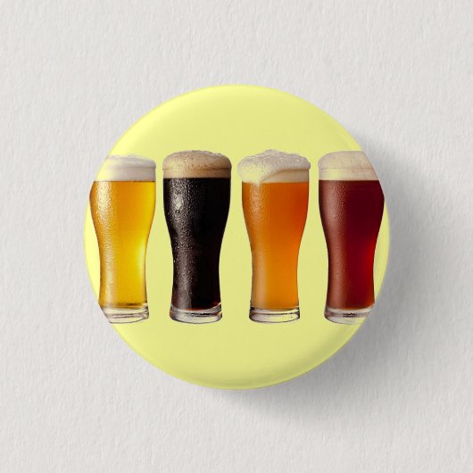 BADGE ROND 2,50 CM BOUTON DE BIÈRE (Devant)
