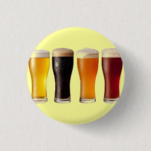 BADGE ROND 2,50 CM BOUTON DE BIÈRE