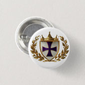 Badge Rond 2,50 Cm Bouton de blason EOC (Devant & derrière)