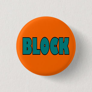 Badge Rond 2,50 Cm Bouton de bloc d'arts martiaux