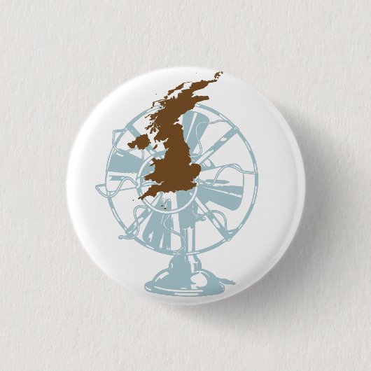 Badge Rond 2,50 Cm Bouton de Brexit (Devant)