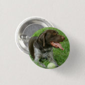 Badge Rond 2,50 Cm Bouton de Charlie (Devant & derrière)