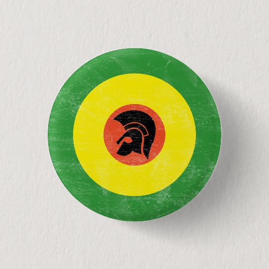 Badge Rond 2,50 Cm Bouton de cible de mod de la Jamaïque (Devant)