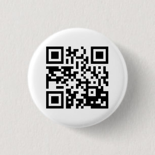 Badge Rond 2,50 Cm Bouton de code de Meme QR