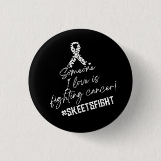Badge Rond 2,50 Cm Bouton de combat de Skeet