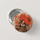 Badge Rond 2,50 Cm Bouton de commune de Paris (Devant & derrière)