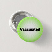 Badge Rond 2,50 Cm Bouton de conception de la vaccination contre le d (Devant & derrière)