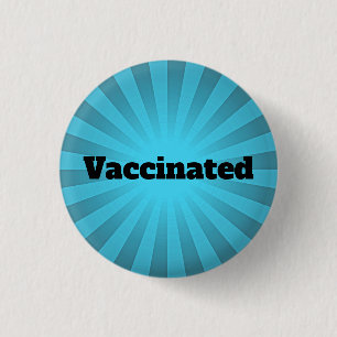Badge Rond 2,50 Cm Bouton de conception de la vaccination contre le d