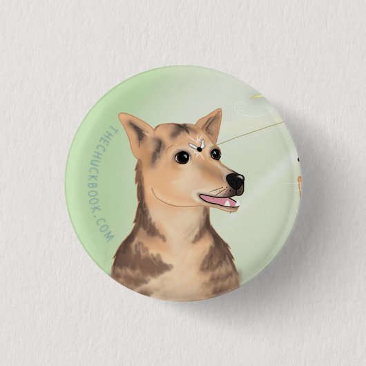Badge Rond 2,50 Cm Bouton de Corrie ! (Devant)