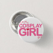 Badge Rond 2,50 Cm Bouton de Cosplay (Devant & derrière)