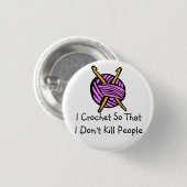 Badge Rond 2,50 Cm Bouton de crochet (Devant & derrière)