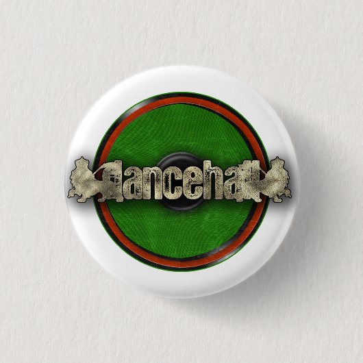 Badge Rond 2,50 Cm Bouton de Dancehall (Devant)