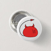 Badge Rond 2,50 Cm Bouton de Dango de diable (Devant & derrière)