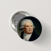 Badge Rond 2,50 Cm Bouton de Danton (Devant & derrière)
