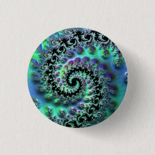 Badge Rond 2,50 Cm Bouton de découverte Mandelbrot