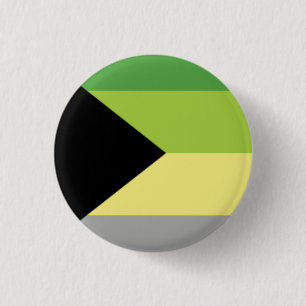 Badge Rond 2,50 Cm Bouton de drapeau de Demiromantic
