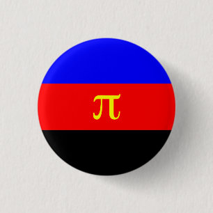 Badge Rond 2,50 Cm Bouton de drapeau de Polyamory
