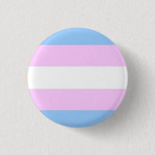 Badge Rond 2,50 Cm Bouton de drapeau de transsexuel