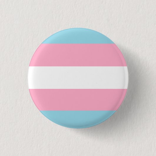 Badge Rond 2,50 Cm Bouton "de drapeau de transsexuel petit" (Devant)