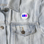 Badge Rond 2,50 Cm Bouton de fantômes (En situation)