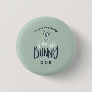 Badge Rond 2,50 Cm Bouton de fête d'anniversaire joyeux lapin