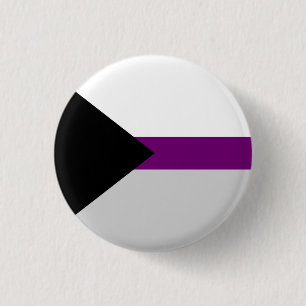 Badge Rond 2,50 Cm Bouton de fierté de Demisexual