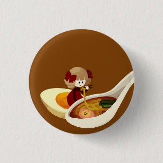 Badge Rond 2,50 Cm Bouton de fille de Ramen