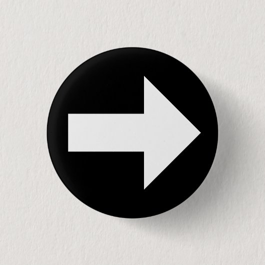 Badge Rond 2,50 Cm Bouton de flèche d'allié (1,25 po.) (Devant)